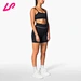 high waisted bike short